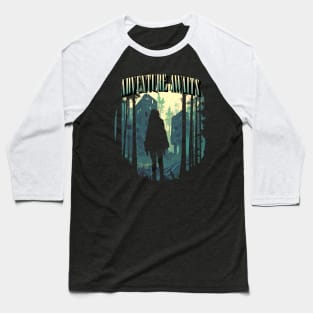 Adventure awaits Baseball T-Shirt